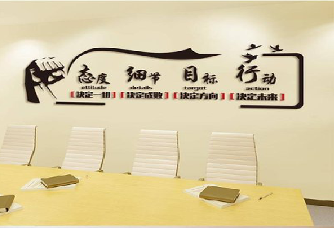 盘州企业文化墙主要展示什么？