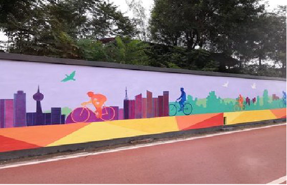 盘州墙体彩绘-围墙