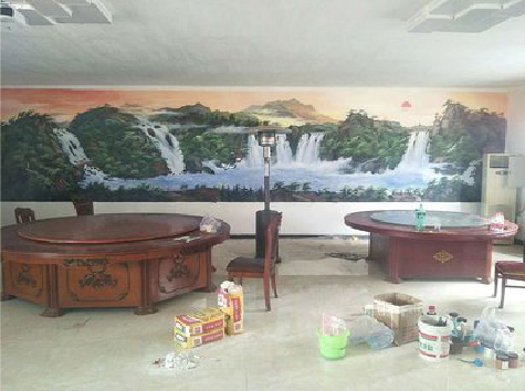 盘州墙绘-写实风景