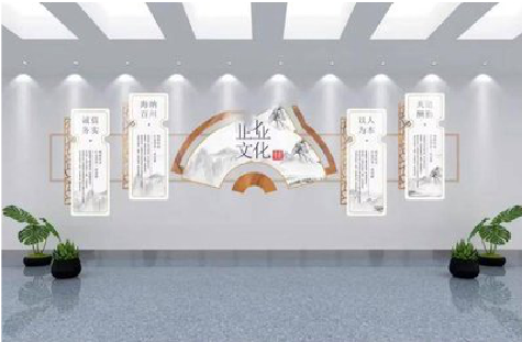 盘州企业文化墙设计的核心要素。